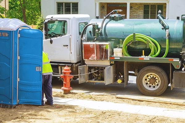 Porta Potty Rental of Brentwood workers